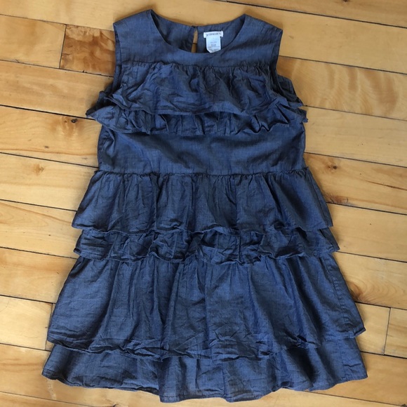 J. Crew Other - Crewcuts Ruffle Chambray Dress